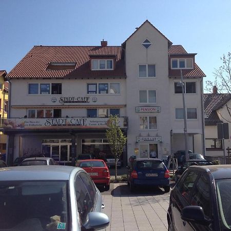 Stadtcafe Pension Grünstadt Buitenkant foto